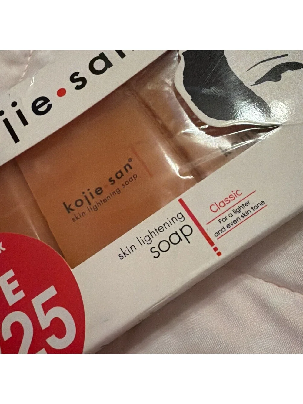Original Kojie San Skin Lightening Kojic Acid Soap 65g Pack X 3 Thailand New
